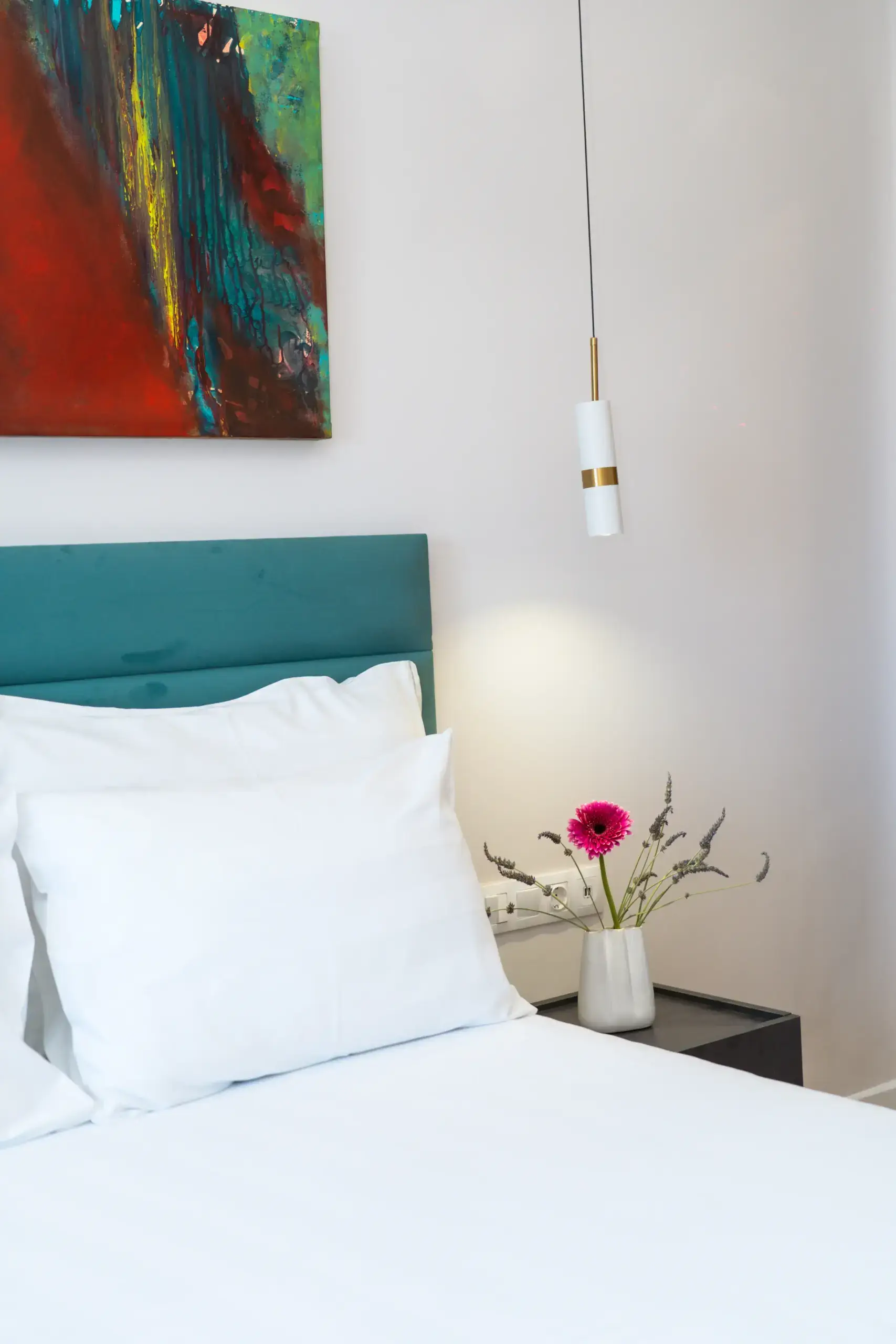 Double room with garden bedroom