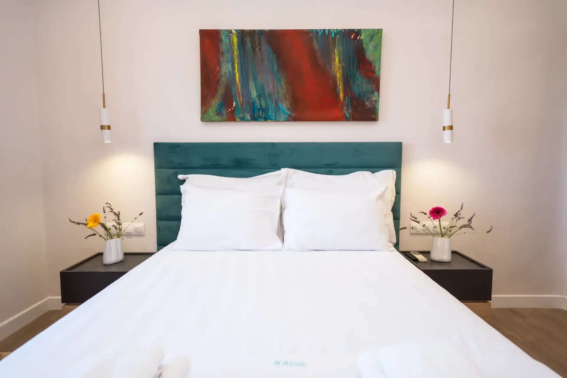 Double room with garden bedroom