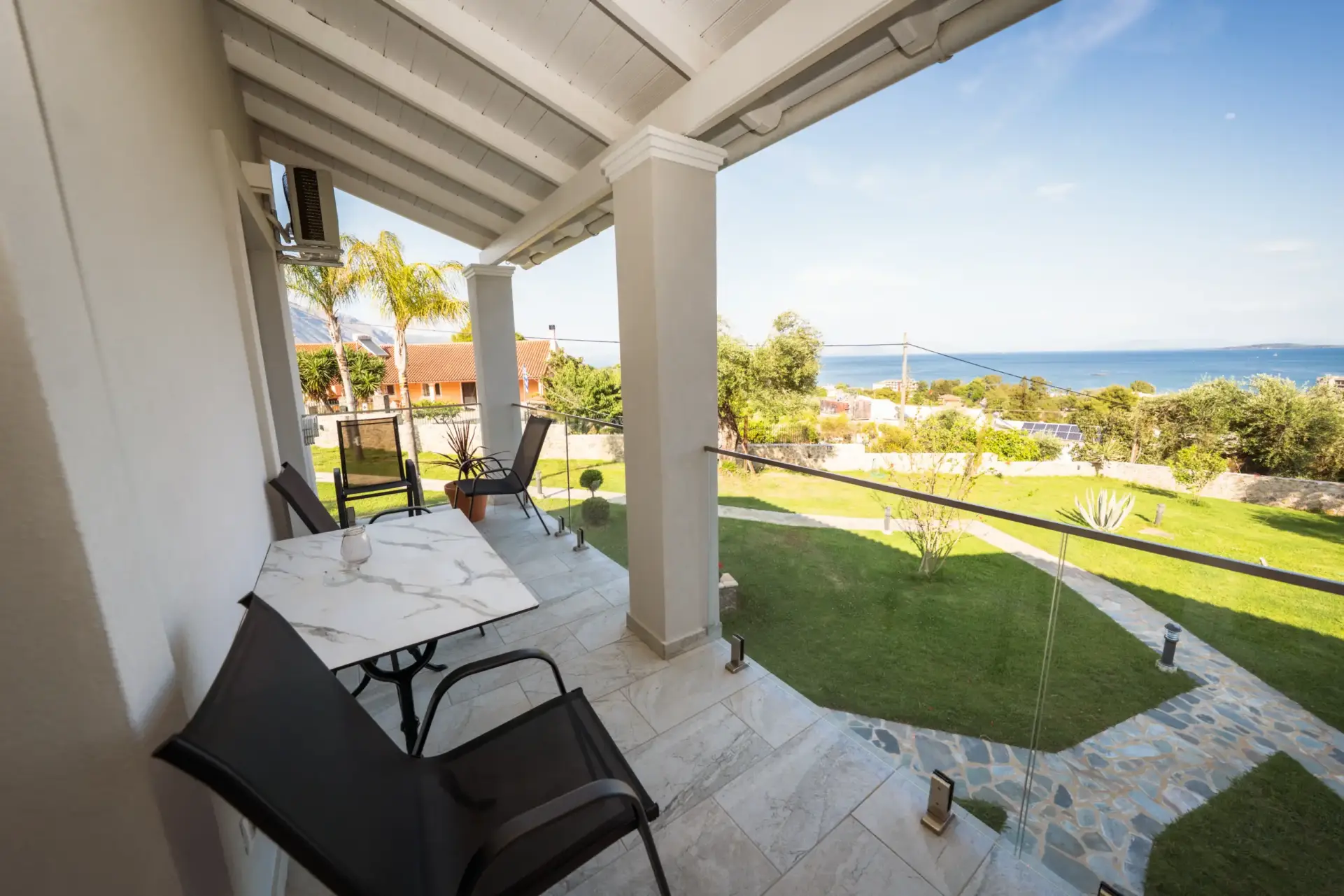 One Bedroom Apartment balcony view