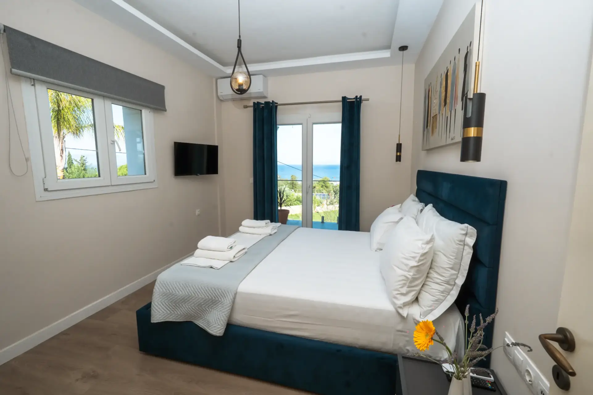 One Bedroom Apartment bedroom