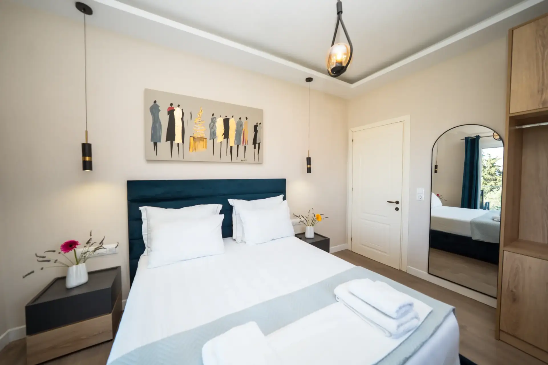 One Bedroom Apartment bed
